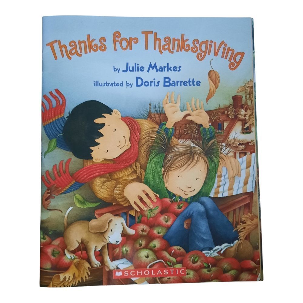 Thanks for Thanksgiving Book by Julie Markes